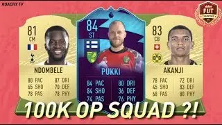 FIFA 20 EXTREMELY OVERPOWERED 100K FUT CHAMPS SQUAD BUILDER!