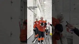 What do Flyers prospects know about besides hockey? #nhl #flyers