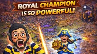 ROYAL CHAMPION OP ATTACK 😱😱| CLASH OF CLANS|