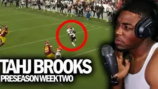 Tahj Brooks EVERY TOUCH vs Commanders