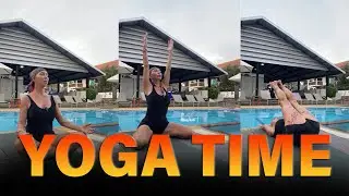 Yoga Time with Good Vibes Thailand #yoga #Meditation #Relaxation #stressrelief #positivemindset