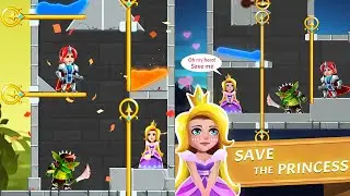 Hero Rescue - Pin Puzzle - Pull the Pin - Levels 1-40 Walkthrough Android Gameplay