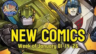 A Look 👀 at This Week's New Comic Books 📚 1-14-26