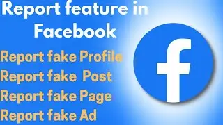 Report in Facebook || Facebook me report kare || Fake id ko report kare || Report fake post