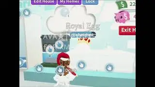 Hatching my royal egg! 🥚👑 #royalegg #adoptme #roblox #foryoupage #fyp