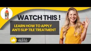 Anti Slip Tile Treatment | Stop Slips on Tiles in 3 Steps