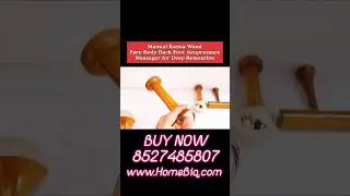 Manual Kansa Wand &ndash; Face | Body | Back |#homedecor #shorts