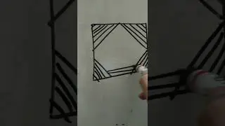 nice doodleing! easy pattern drawing art #shorts