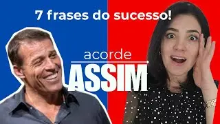 As 7 frases que aprendi com Tony Robbins para você começar bem o dia (e mudar de vida).