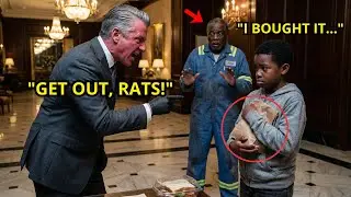 CEO Fired Janitor's Black Son: “That Lunch Is For VIPs” — Cried When The Boy Bought The Building