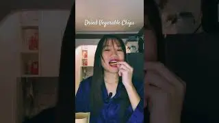 #mukbang Dried Vegetable Chips