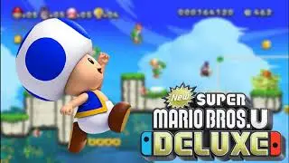 New Super Mario Bros U Deluxe - Blue Toad Voice Clips