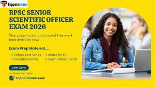 Rpsc senior exam pattern 2026 | rpsc senior scientific officer syllabus 2026 #rpsc #exam