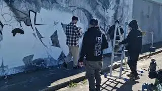 Mister Oreo x Pout x Weis Talsohle Spray for Jam x Lakmann x Dj Eule