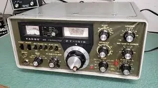 Yaesu FT-101E Transmit test