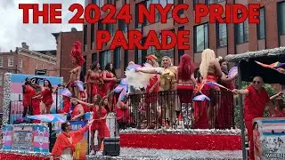 🌈 THE 2024 NEW YORK CITY PRIDE PARADE (VIEW FROM CHRISTOPHER STREET) 🌈