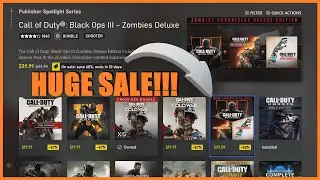 BLACK OPS 3 *ОГРОМНАЯ РАСПРОДАЖА* ВСЕ DLC И ХРОНИКИ ЗОМБИ! Лучший режим зомби в истории со скидкой!