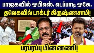பாஜகவில் ஓபிஎஸ்.. எடப்பாடி ஓகே..!தவெகவில் டாக்டர் கிருஷ்ணசாமி!| Edappadi Palanisamy | NDA Alliance |