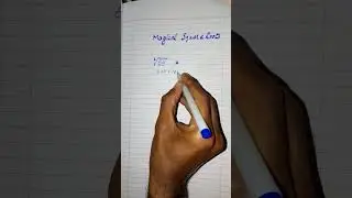 Magical Square & Cube Roots Solution 😳🪄.| #viral #reels #tricks  Must Template|