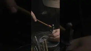 Why Old-World Metalwork Still Wins #blacksmith #engraving #carving #shorts #shortsfeed