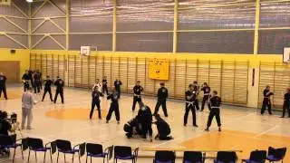 San bao - pokaz kung fu oraz Tai-Chi-Chuan