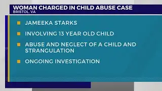 BVPD: Bristol, Va. woman charged with child abuse, strangulation