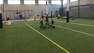 Heavy Yoke Walk 520 / Strongman training