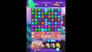 Candy Crush🍭 Friends👭 Saga Hard Level 71 : Free the Octopus  2 Stars⭐️⭐️