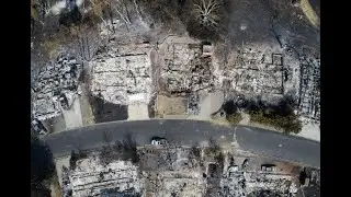Exclusive drone views of Hennessey Fire damage at Lake Berryessa