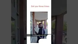 Got you three times