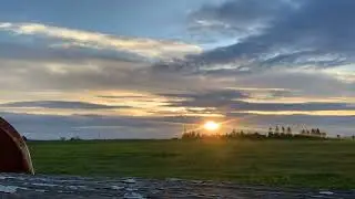 New Year&rsquo;s Day Sunset Time-lapse in Lodi ￼