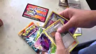 AMAZING EX PULL!!! Opening two plasma blast pokemon booster