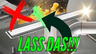 ROHRREINIGUNG | Geht es ohne CHEMIE ?!🤔 | Duschrinne und Abfluss Reinigen | ANLEITUNG
