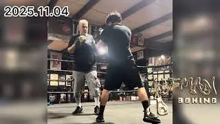 2025.11.04 Aleman Boxing Mitt work w,Kids