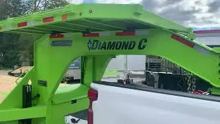 Customer Picks Up his 40K Diamond C FMAX216 35x102 Hydraulic Dove Tail!