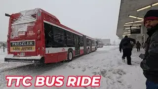 Winter Commute: Riding the TTC 36 During a Toronto Snowstorm