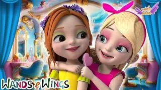 Princess Makeup Song | Princess Beauty Salon + This Is The Way| Princess Magic Dress - Wands & Wings