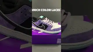 Which color laces go best on the Nike Dunk SB Low Hayley Wilson?