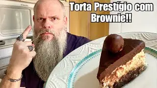 Torta Prestígio com Brownie!!