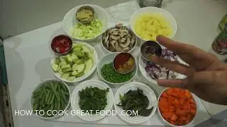 ★★ Indian Vegetable Curry Recipe - Vegan Veggie Masala