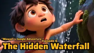 🌿 Mowgli Jungle Adventure Episode 6 | The Hidden Waterfall 🌊 | Kids Animated Story