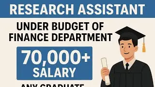 Research Assistant Job | APSC Research Assistant | New Vacancy | #indiameconomy