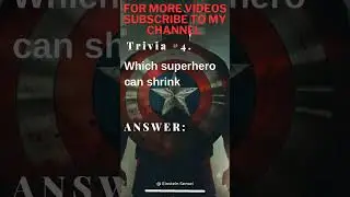 Marvel Heroes Trivia: Unleash Your Superhero Knowledge! #marvel #trivia #subscribe  #shorts