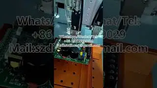 Automated machine for coating and curing, UV ink sprayed on PCB board with integrated operation.