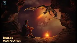 DRAGON MANIPULATION | PHOTOSHOP TUTORIAL