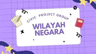 Civic Project - Peta Timbul dari Pulp - Wilayah Negara