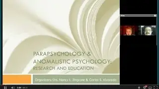 Opening Ceremonies Parapsychology & Anomalistic Psychology January 5th 2015