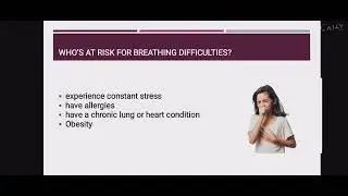 Breathing Difficulties, First Aid, Prevention and Management