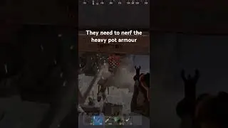 They need to need heavy pot armour do you agree?? #rust #playrust #gaming #rustgame #apexlegend