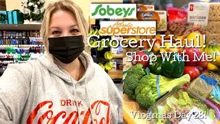 Grocery Haul! Shop With Me! Sobeys & Superstore! Weight Loss Journey Check In!